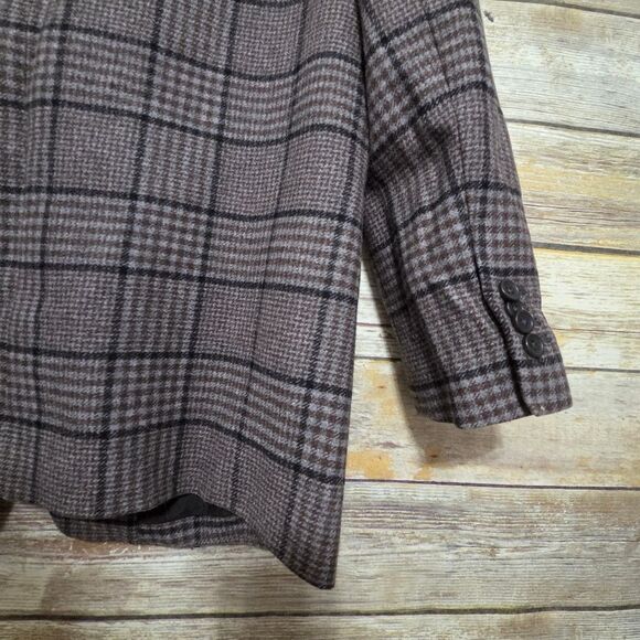 Everlane The Oversized Blazer Houndstooth Windowpane Size 6 Academia Work Office - Picture 14 of 16